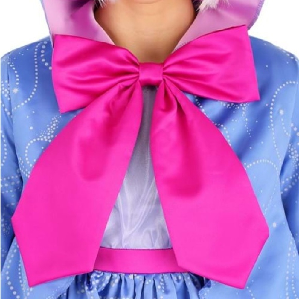 Disney Cinderella fairy  2 piece hooded Godmother custome - Picture 11 of 16